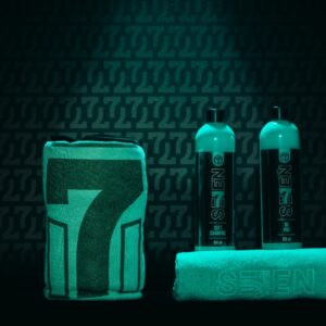 SEVEN zestaw Soft Shampoo 350 + QD PRO 350 + fibra basic + ręcznik