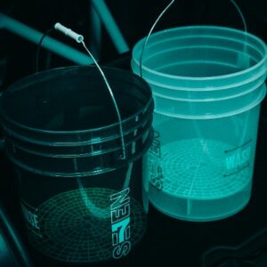 SEVEN Zestaw dwóch Wiader 20L + rękawica Washing Glove